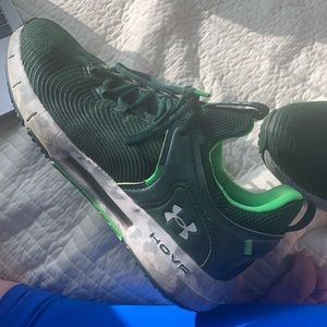 Under armor green shoes